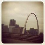 St. Louis Ark @ Missouri - Illinois Border