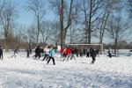 Snow Soccer!